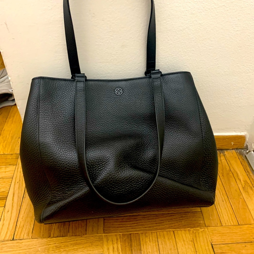 Dagne Dover Black Tote Bag